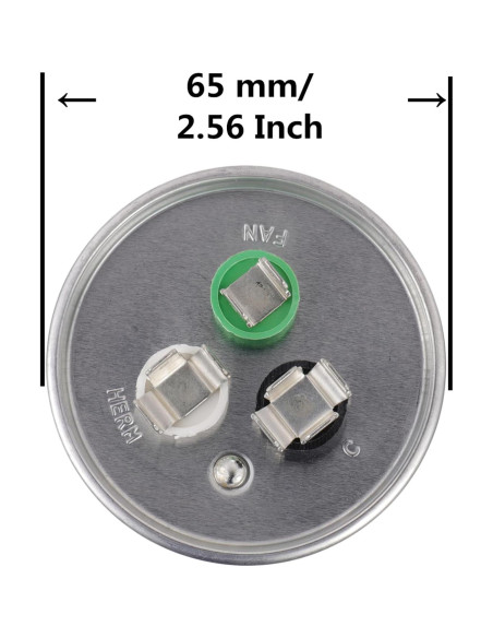 Capacitor BOJACK CBB65B 50+3 uF 440V para Aire Acondicionado Capacitor BOJACK CBB65B 50+3 uF 440V para Aire Acondicionado