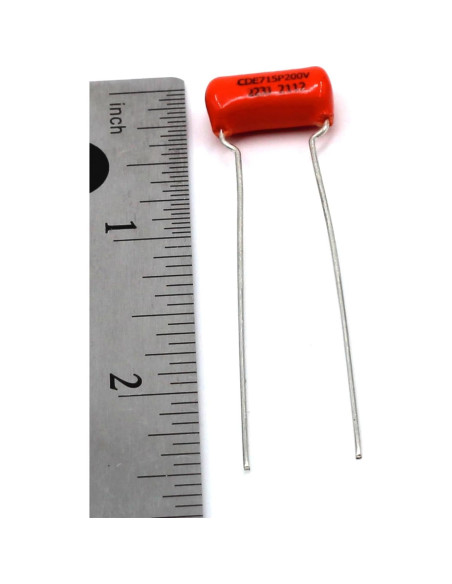 Condensadores Orange Drop 0.022uF 200V Paquete de 2 para Guitarra Condensadores Orange Drop 0.022uF 200V Paquete de 2 para Guitarra