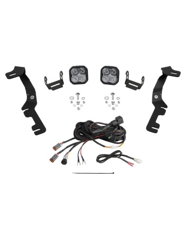 Kit de luces de zanja Diode Dynamics SS3 Pro Blanco para Ram 1500 2019-2024