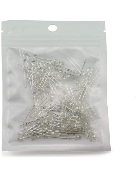 Diodo Emisor de Luz LED 3mm Morado Tegg 100pcs Diodo Emisor de Luz LED 3mm Morado Tegg 100pcs