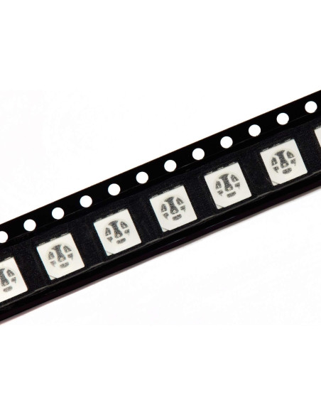 Diodos LED RGB 5050 SMD CHANZON 100 Piezas 20mA Diodos LED RGB 5050 SMD CHANZON 100 Piezas 20mA