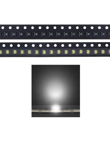100 Diodos LED SMD 0805 AEDIKO Blancos 3V 20mA 2x1.2mm