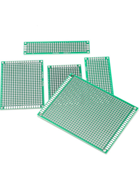 Kit de Tableros de Circuito PCB Deyue 40 Piezas 5 Tamaños Kit de Tableros de Circuito PCB Deyue 40 Piezas 5 Tamaños