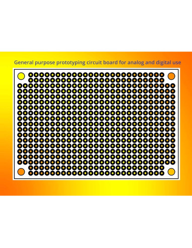 Kit de Tableros de Circuito PCB Deyue 40 Piezas 5 Tamaños