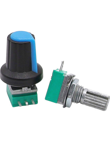 Potenciómetros Lineales TWTADE 12 Pcs 5k-500k Ohm 3 Pines