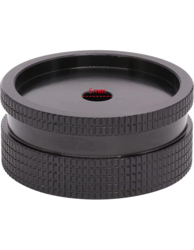 Perilla de Potenciómetro Szliyands 40x18mm Aluminio Negro