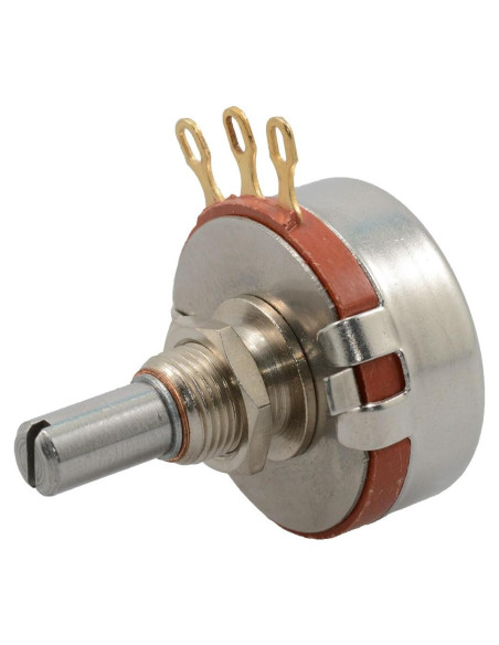 Potenciómetro Lineal NTE Electronics 5K Ohm 2W 22mm Potenciómetro Lineal NTE Electronics 5K Ohm 2W 22mm