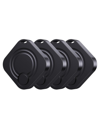 Localizador de Llaves IFMDA Bluetooth Negro - 4 Pack