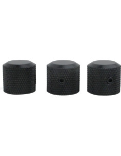 Guyker Perillas de Potenciómetro de Latón 6mm - 3 Piezas Negras 2