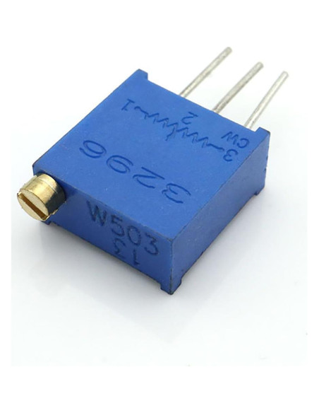 Potenciómetro Trimmer 3296W Ruiwaer 10K Ohm 10 Piezas Potenciómetro Trimmer 3296W Ruiwaer 10K Ohm 10 Piezas