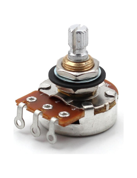 Potenciómetro de audio Bourns 250K baja fricción Potenciómetro de audio Bourns 250K baja fricción
