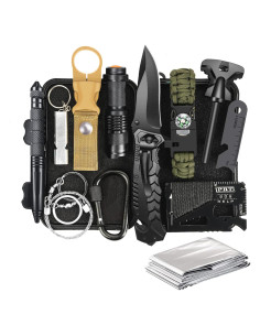Kit de Supervivencia 14 en 1 TRSCIND para Aventura