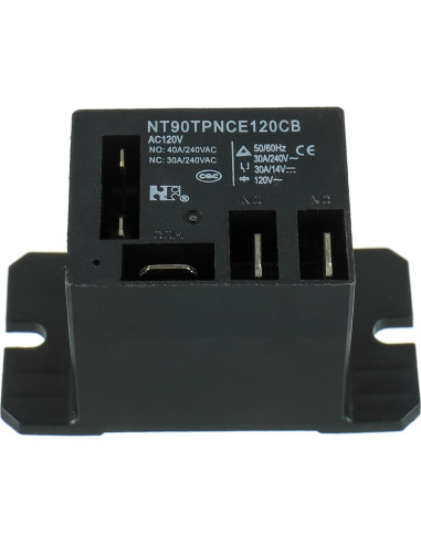 Relé de Potencia EPLZON AC 120V 30A SPDT con 10 Terminales