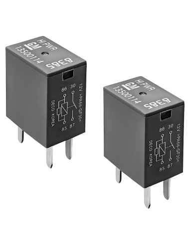 Relé de Aire Acondicionado ZNDAW 12V 40A 4 Pines - 2 PCS