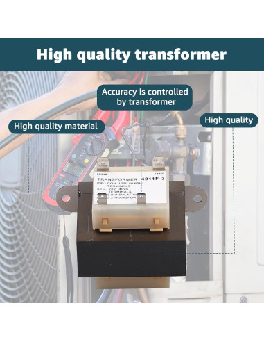 Transformador Lusperi 4011F-3 120V a 24V 40VA para HVAC