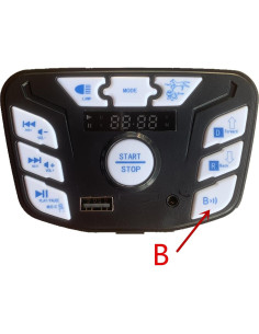 Panel Central PCB JR1927M-24V para Coche Eléctrico Infantil 2