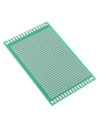 Placa PCB Doble Cara 7x10cm uxcell para Proyectos Electrónicos