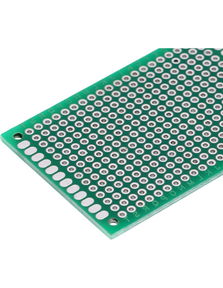 10 Placas PCB Doble Lado 4 x 6 cm Eujgoov Prototipado DIY 10 Placas PCB Doble Lado 4 x 6 cm Eujgoov Prototipado DIY