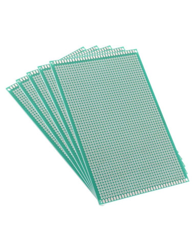 Placa de Circuito Impreso Universal 10x15cm uxcell 5pcs