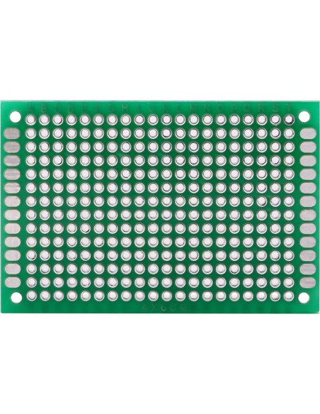 10 Placas PCB Doble Lado 4 x 6 cm Eujgoov Prototipado DIY 10 Placas PCB Doble Lado 4 x 6 cm Eujgoov Prototipado DIY