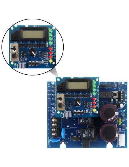 Placa Circuito Principal y Pantalla GLX-PCB para Cloradores Hayward Placa Circuito Principal y Pantalla GLX-PCB para Cloradores Hayward