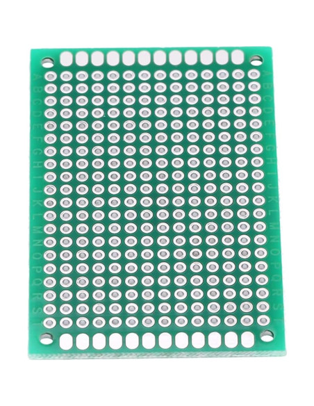 10 Placas PCB Doble Lado 4 x 6 cm Eujgoov Prototipado DIY 10 Placas PCB Doble Lado 4 x 6 cm Eujgoov Prototipado DIY