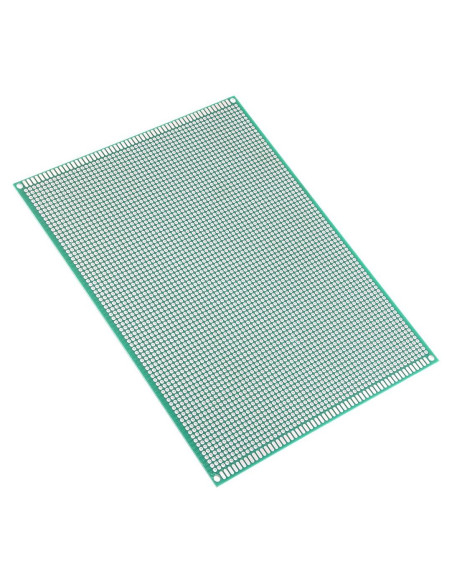 Placa PCB Doble Lado 15x20cm uxcell para Proyectos Electrónicos Placa PCB Doble Lado 15x20cm uxcell para Proyectos Electrónicos