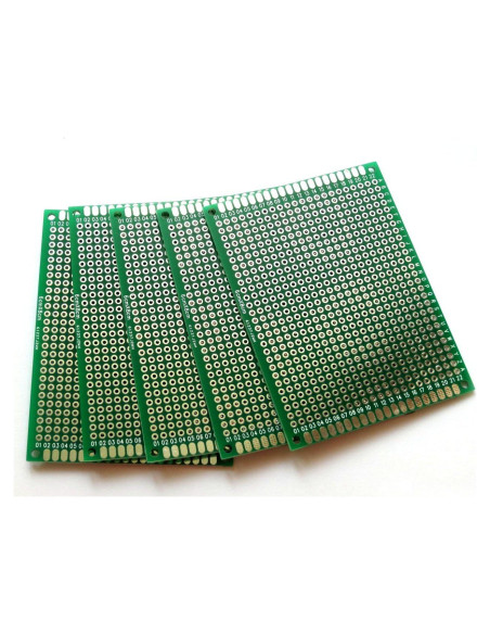 Placa de Circuito Impreso Doble Cara Penta Angel 10pcs 6x8cm Placa de Circuito Impreso Doble Cara Penta Angel 10pcs 6x8cm