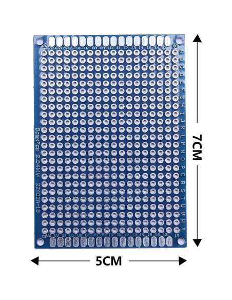 Kit de Placas PCB Doble Cara 15 Pcs 5x7 cm Enksagd Kit de Placas PCB Doble Cara 15 Pcs 5x7 cm Enksagd