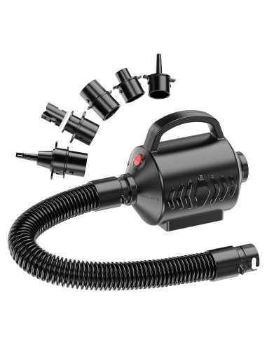 Bomba de Aire Eléctrica MAACLOUD 8605 400W Inflador Rápido