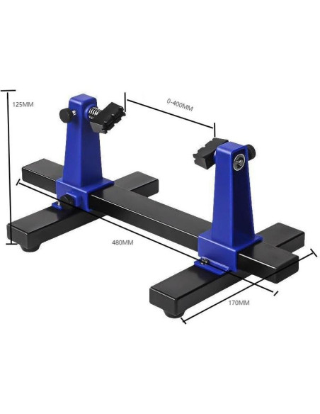 Soporte Ajustable para Placa de Circuito DEVMO SN-390 20x14cm Soporte Ajustable para Placa de Circuito DEVMO SN-390 20x14cm