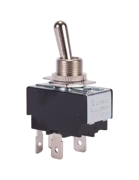 Interruptor de Palanca NSI 78080TQ DPST 15A 125/250VAC Interruptor de Palanca NSI 78080TQ DPST 15A 125/250VAC