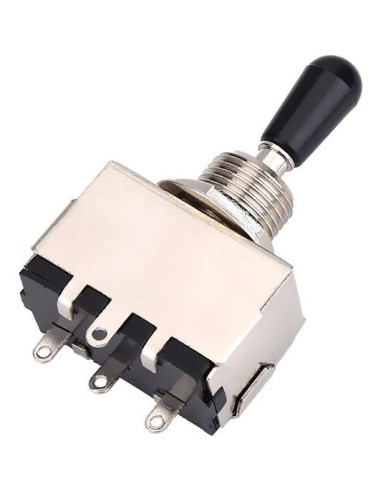Interruptor de guitarra eléctrica 3 vías VGEBY LP, metal duradero