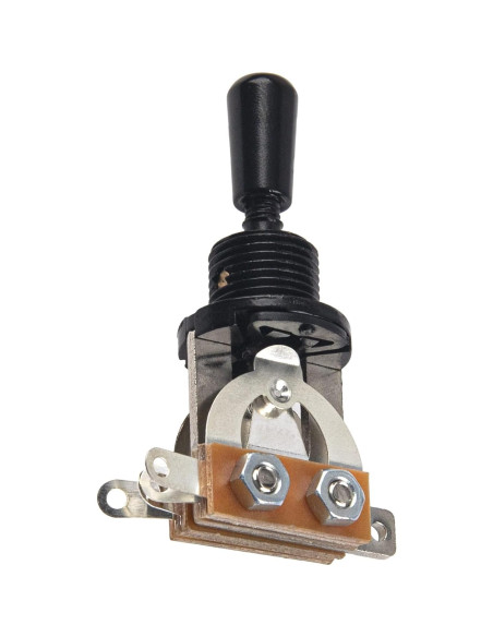 Interruptor de Palanca 3 Vías Yootones para Guitarra Eléctrica Negro Interruptor de Palanca 3 Vías Yootones para Guitarra Eléctrica Negro