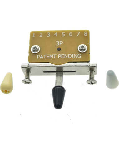 Interruptor Selector de Pickup KAISH 3 Vías para Guitarra