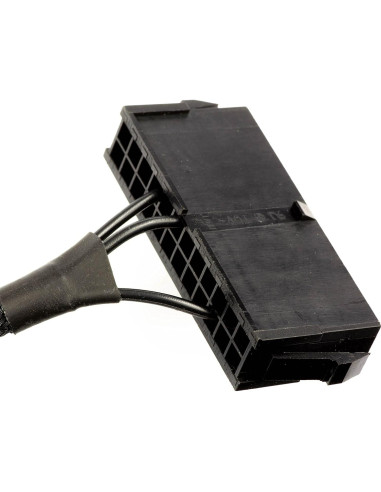 Cable de Salto ATX 24 Pines CRJ con Interruptor LED Rojo 60cm