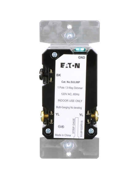 Atenuador Universal Eaton SUL06P-C7 300W Negro/Marrón/Gris Atenuador Universal Eaton SUL06P-C7 300W Negro/Marrón/Gris