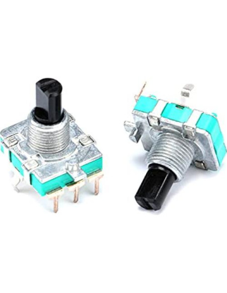 5 Piezas Codificador Rotativo 360 EC16 E16 3 Pin 15mm 5 Piezas Codificador Rotativo 360 EC16 E16 3 Pin 15mm