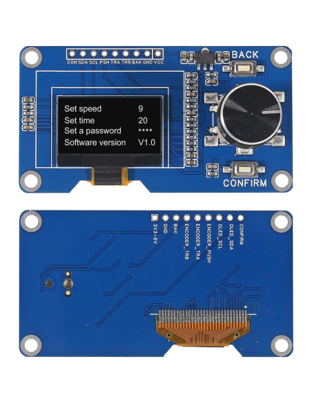 Módulo Pantalla OLED 1.3" AITRIP con Codificador EC11 Módulo Pantalla OLED 1.3" AITRIP con Codificador EC11