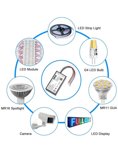 Transformador LED Dimmable 60W 24V Inexaccessories
