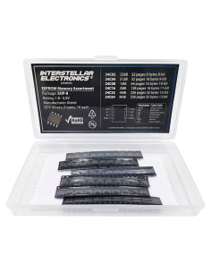 Surtido 60 pcs Chips Memoria EEPROM Interstellar 256B a 8MB