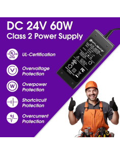 Fuente de Poder HitLights 24V 60W Adaptador Transformador 2