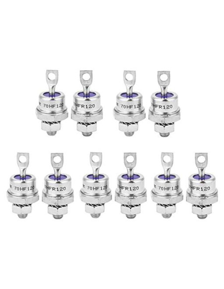 Diodo Rectificador Ejoyous 70HFR120 70HF120 70A 1200V 5 Piezas Diodo Rectificador Ejoyous 70HFR120 70HF120 70A 1200V 5 Piezas