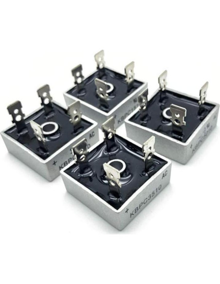 Rectificador de Puente Diodo Ximimark KBPC5010 50A 1000V 10pcs Rectificador de Puente Diodo Ximimark KBPC5010 50A 1000V 10pcs