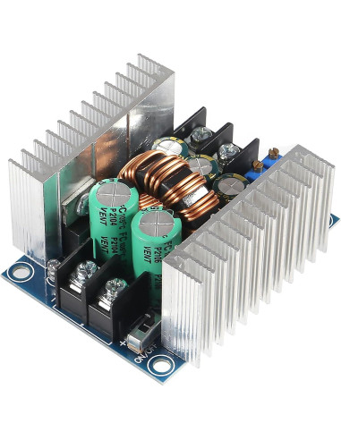 Módulo Regulador de Voltaje Ajustable 20A XIITIA DC 6-40V