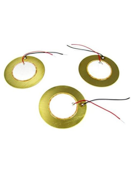 Paquete de 3 Micrófonos Piezoeléctricos 41mm Murata Paquete de 3 Micrófonos Piezoeléctricos 41mm Murata