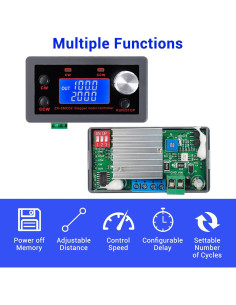 Controlador de Motor Paso a Paso BANRIA 4257 con Pantalla LCD 2