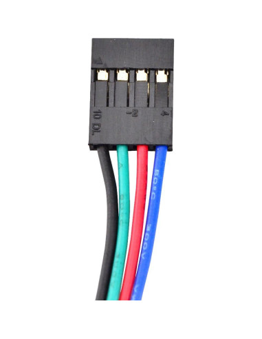 Motor Paso a Paso Nema 17 OSM 2A 59Ncm 4-Conductores 1m