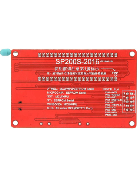 Programador de Chips de Memoria Eujgoov SP200SE USB Programador de Chips de Memoria Eujgoov SP200SE USB
