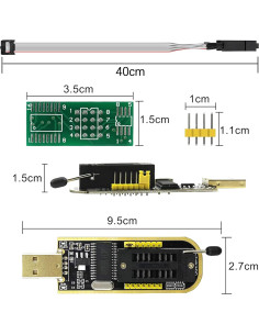 Programador USB CH341A con Clip SOP8 y Adaptadores - DQZSY 2